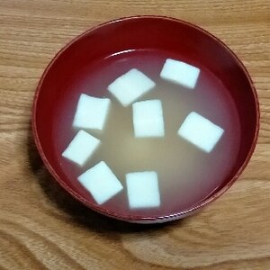 戻し不要☆高野豆腐の味噌汁